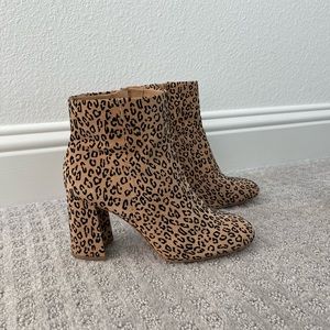 Gianni bini leopards booties